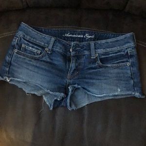 American eagle jean shorts